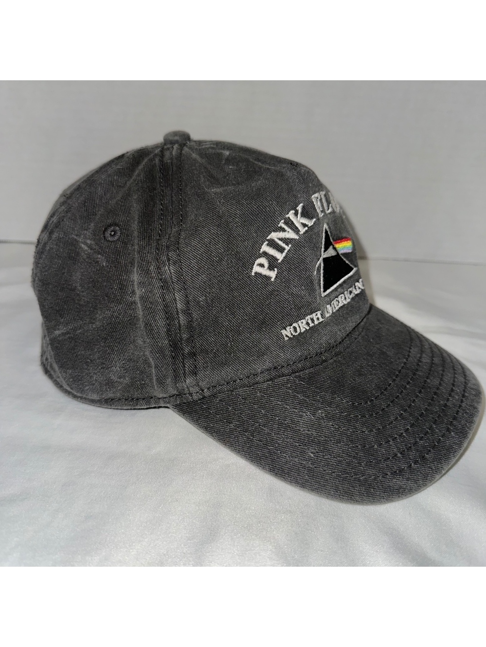 Pink Floyd North American Tour ’73 1973 Black Snapback Hat
